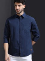 Cotton Full Sleeve Blue Shirts