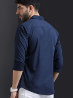Cotton Full Sleeve Blue Shirts - Image 2