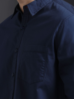Cotton Full Sleeve Blue Shirts - Image 3