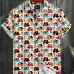 Multi Color Cartoon Printed Cotton Shirt