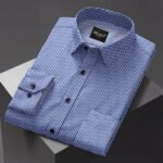 Blue Color Premium Cotton Shirt