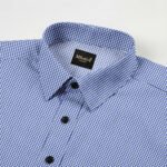 Blue Color Premium Cotton Shirt - Image 4